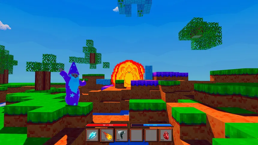 Скриншот 2 к игре Old Farts and Fireballs