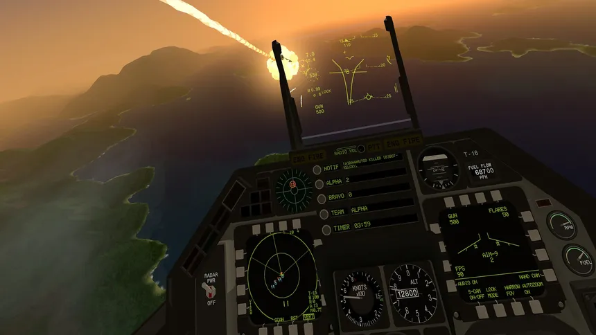 Скриншот 6 к игре Virtual Fighter Maneuvers