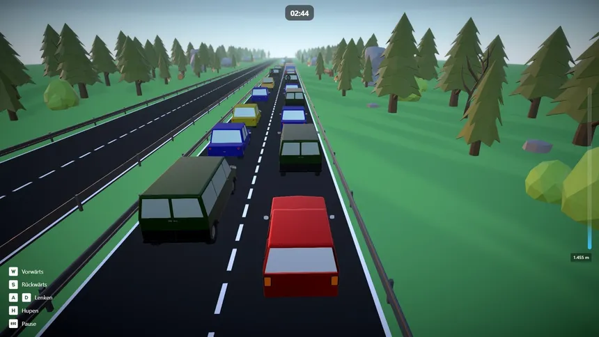 Скриншот 4 к игре TrafficJam - der Stau Simulator