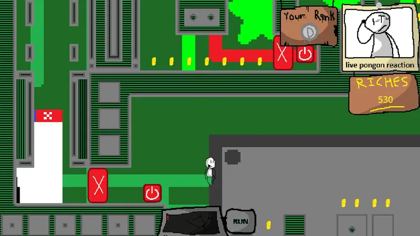 Скриншот 1 к игре Evil Pongon Game