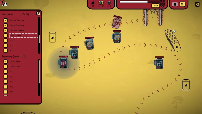Скриншот 5 к игре Irezumi Defenders