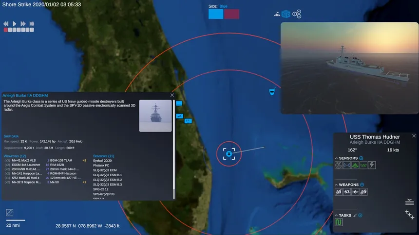 Скриншот 1 к игре Global Conflict Blue: Horizon