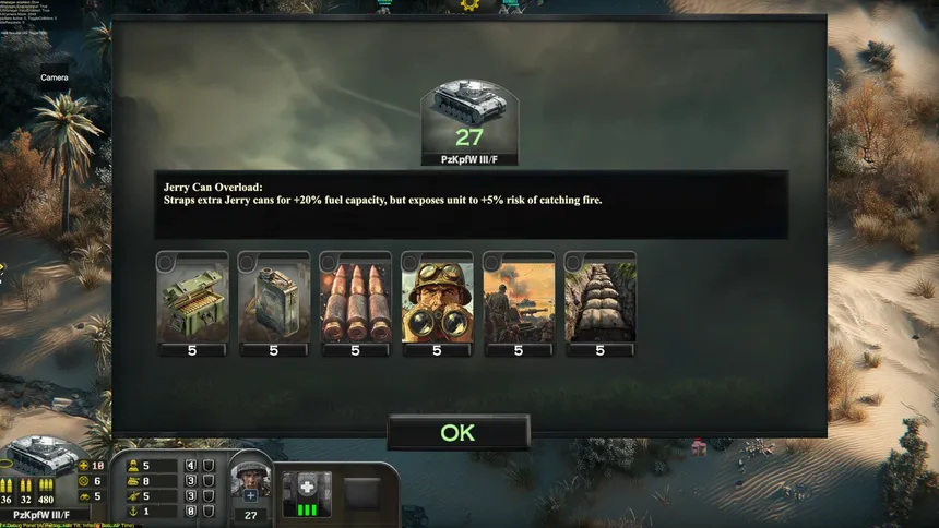 Скриншот 3 к игре Frontline: Afrika Korps