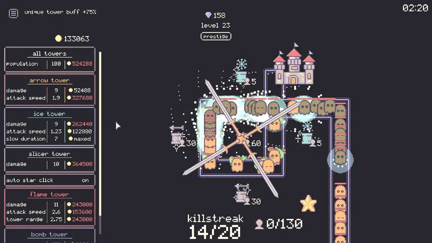 Скриншот 2 к игре castle idler