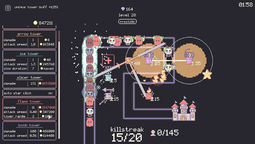Скриншот 5 к игре castle idler