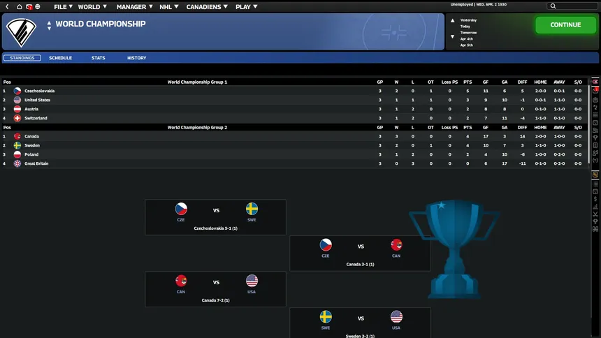 Скриншот 8 к игре Franchise Hockey Manager 12