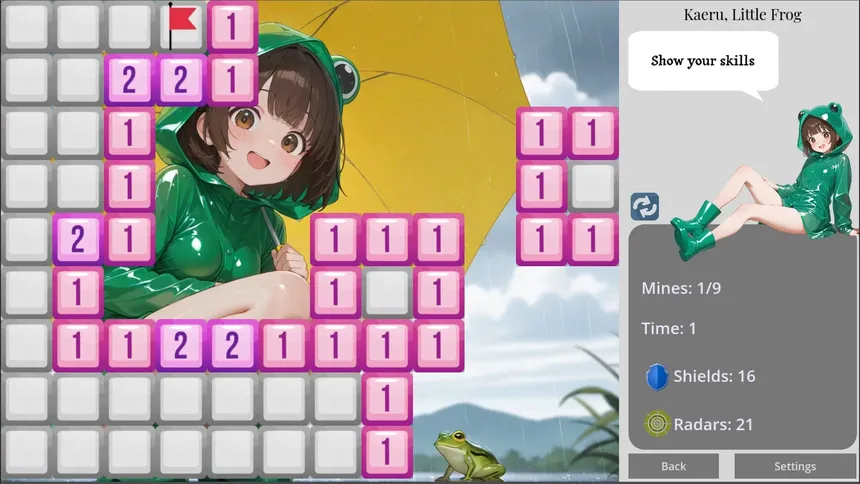 Скриншот 2 к игре Anime Minesweeper