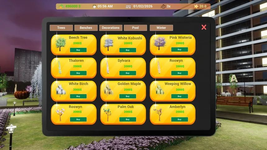 Скриншот 1 к игре Site Management Simulator
