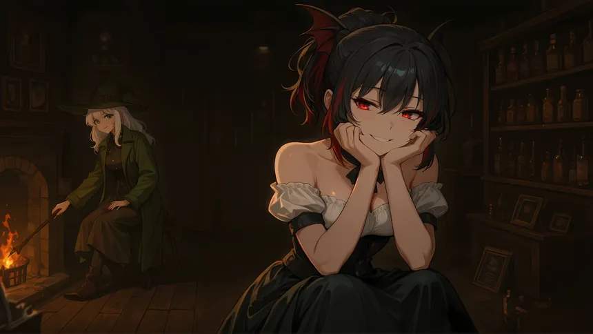 Скриншот 2 к игре A Christmas Carol: But With Anime Girls