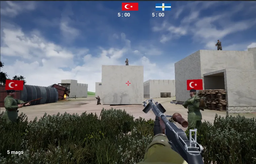 Скриншот 1 к игре Operation Anatolia: The Great Offensive