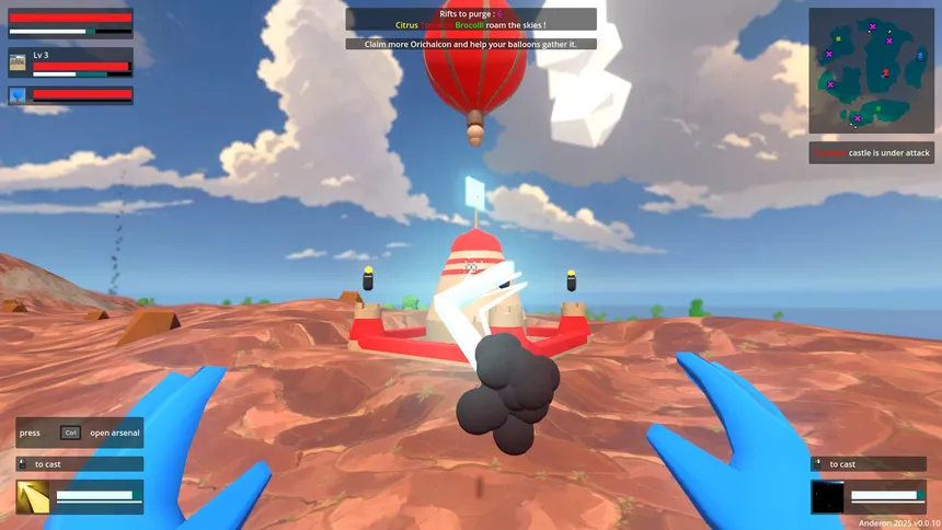 Скриншот 3 к игре Flying Wizards