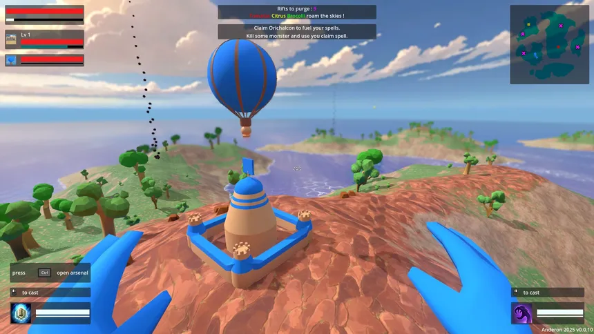 Скриншот 4 к игре Flying Wizards