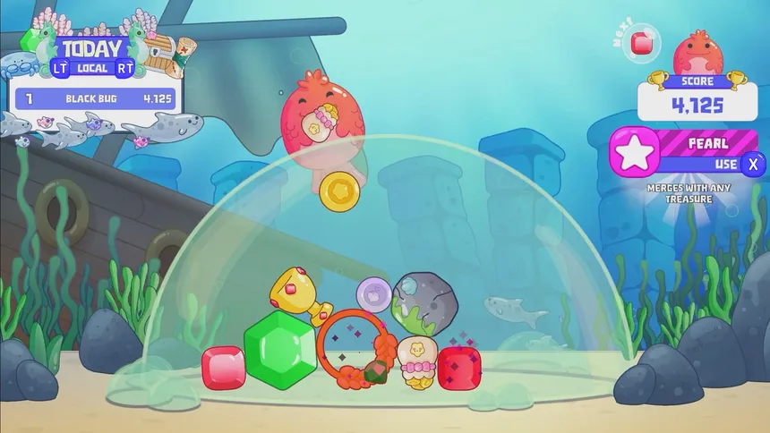 Скриншот 1 к игре Treasure Drop