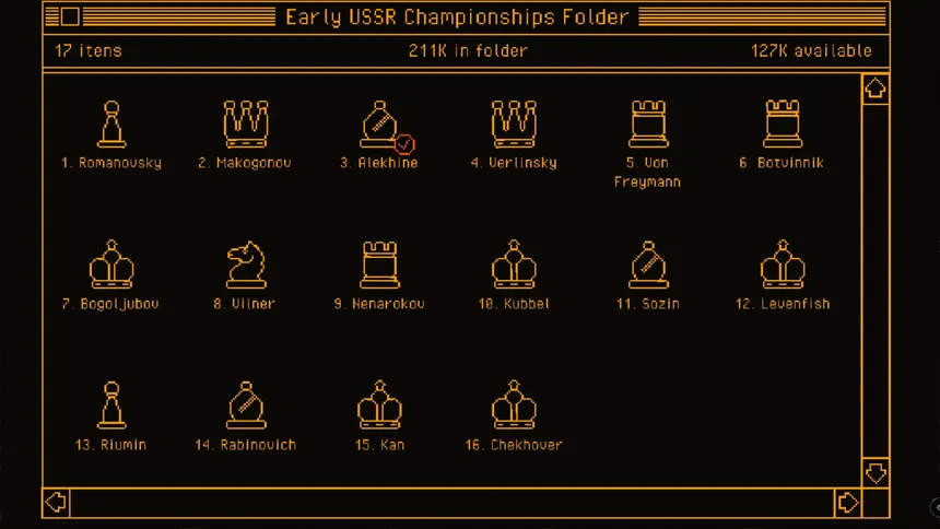 Скриншот 3 к игре BOT.vinnik Chess: Early USSR Championships