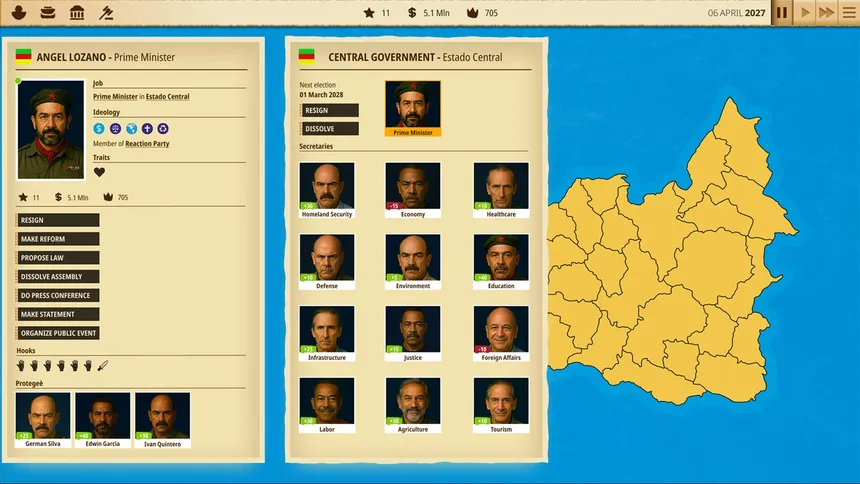 Скриншот 1 к игре Rise to Power: Banana Republic