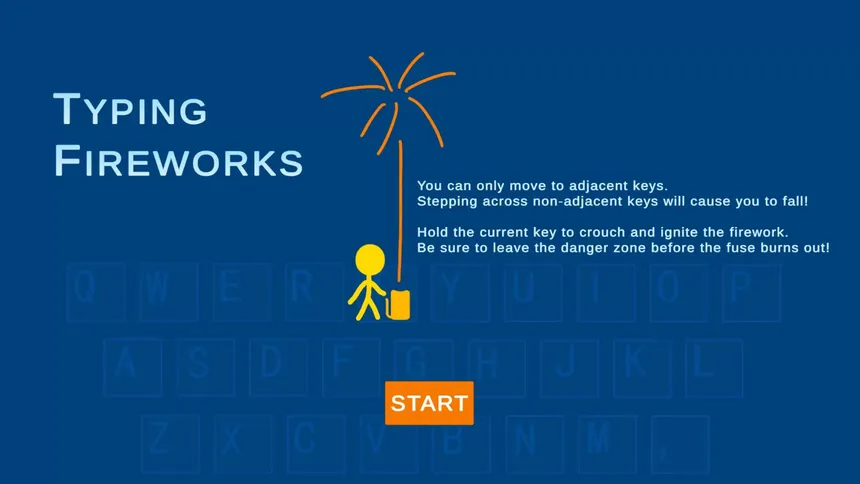 Скриншот 3 к игре Typing Fireworks