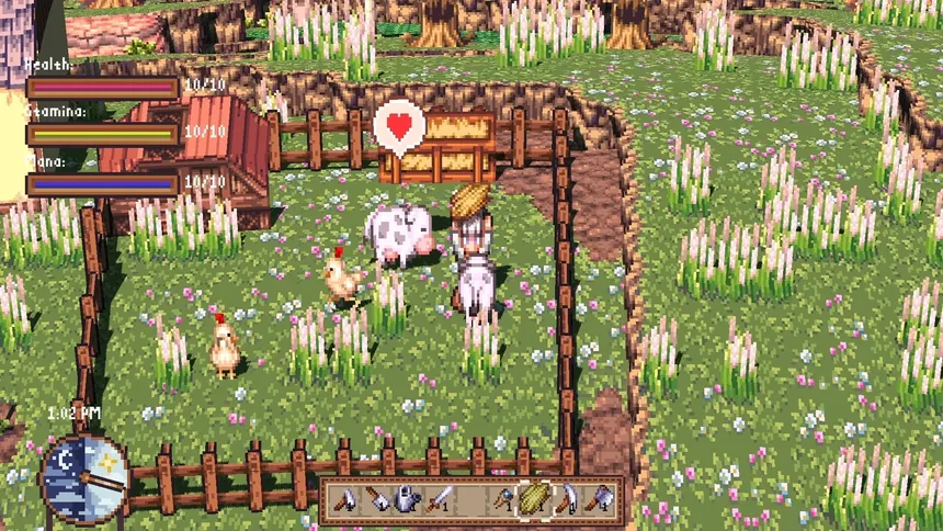 Скриншот 5 к игре Fanterra: A Fantasy Farming Adventure