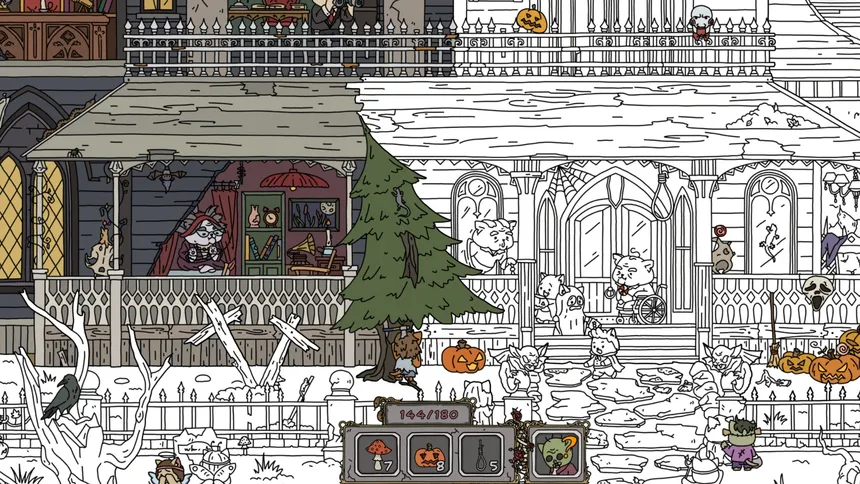 Скриншот 1 к игре FIND ALL: Halloween
