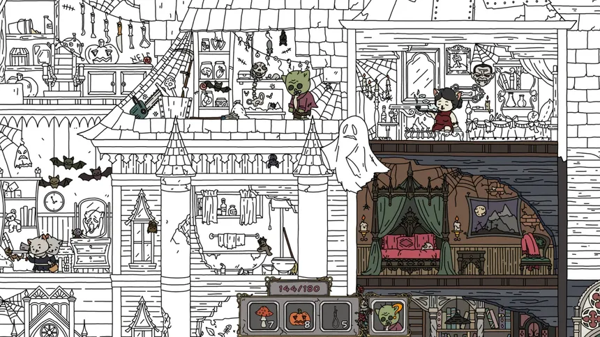 Скриншот 2 к игре FIND ALL: Halloween