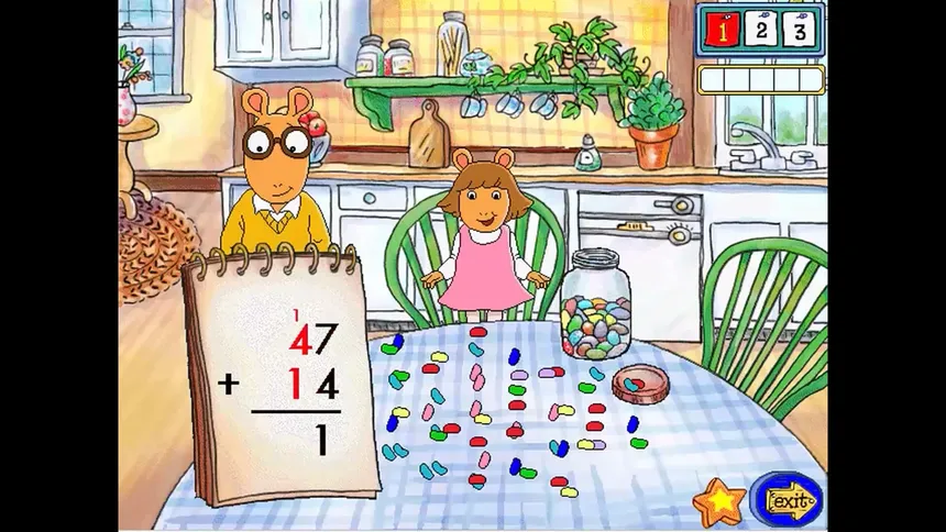 Скриншот 1 к игре Arthur's 2nd Grade