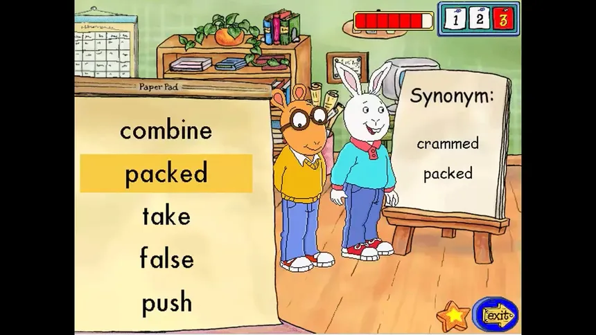 Скриншот 2 к игре Arthur's 2nd Grade
