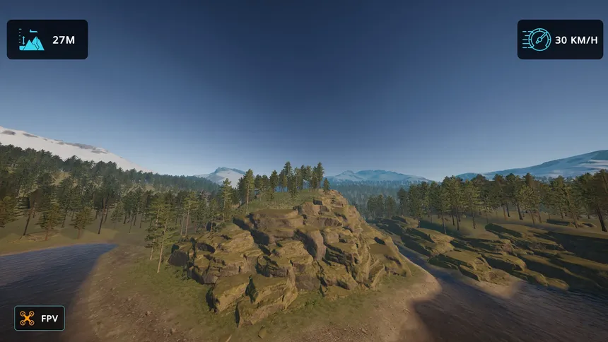 Скриншот 6 к игре Flyra: FPV Drone Simulator