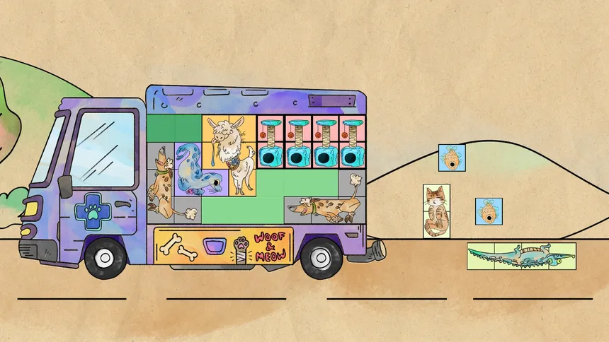 Скриншот 1 к игре Vet Van Organizer