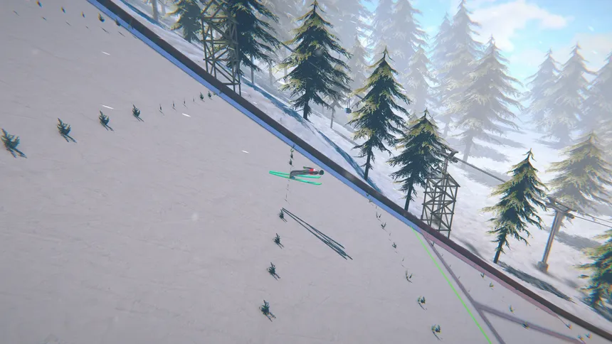 Скриншот 2 к игре Ski Jumping World Cup