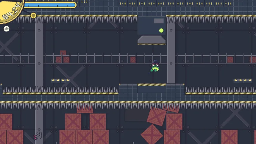 Скриншот 1 к игре Frogshot Adventure