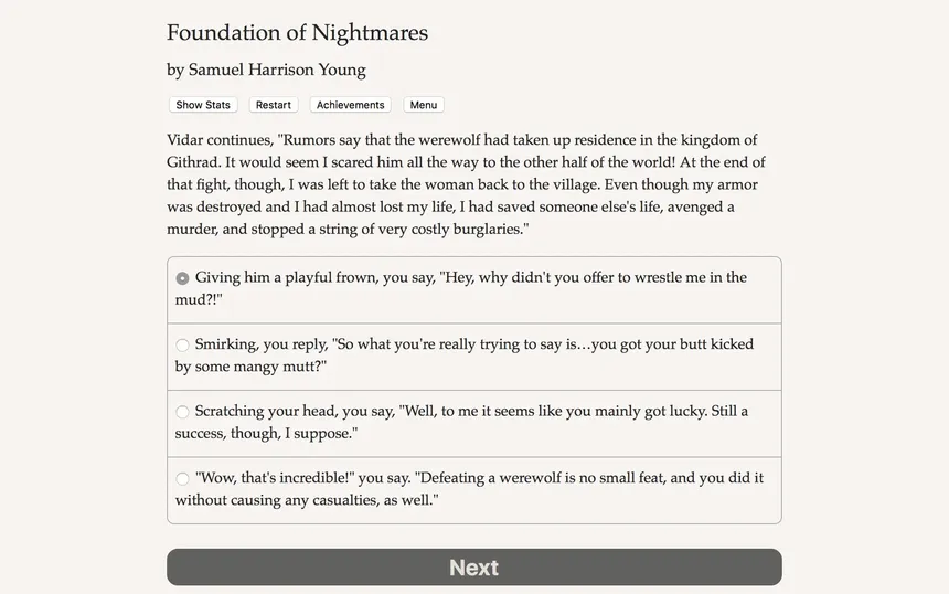 Скриншот 4 к игре Foundation of Nightmares
