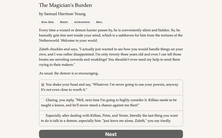 Скриншот 5 к игре The Magician's Burden