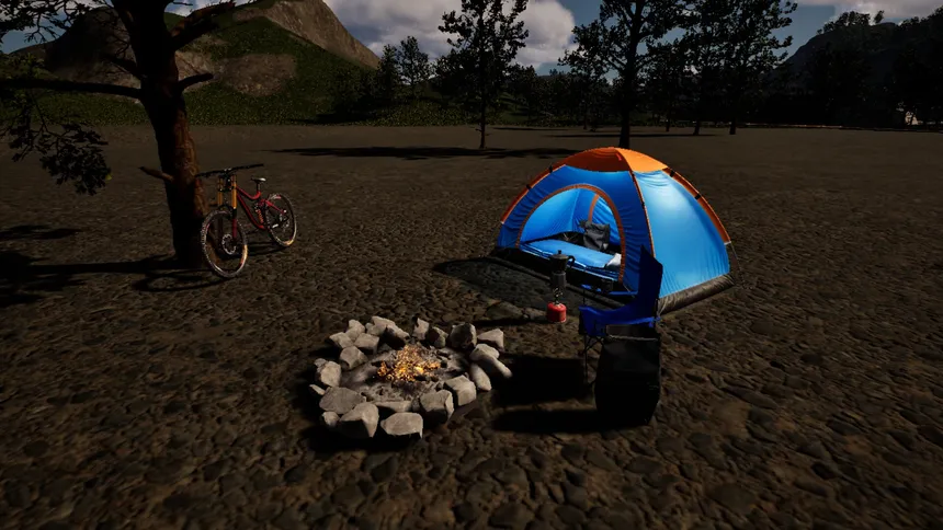 Скриншот 6 к игре Bikepacking Simulator