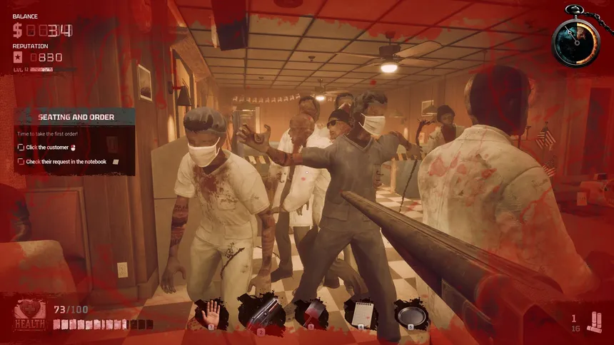 Скриншот 1 к игре Zombie Diner Simulator 🥩 💀