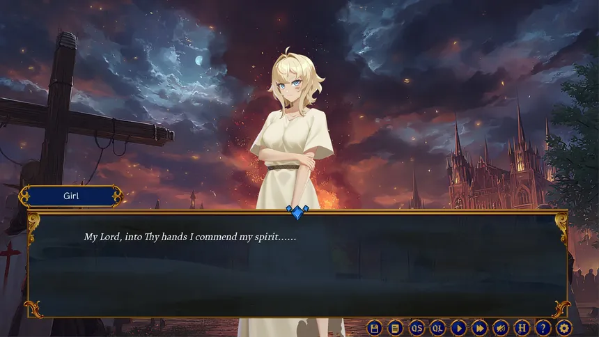 Скриншот 1 к игре Fire & Crown: A Romantic Tale of the Hundred Years' War