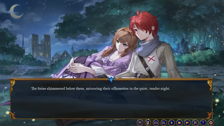 Скриншот 2 к игре Fire & Crown: A Romantic Tale of the Hundred Years' War