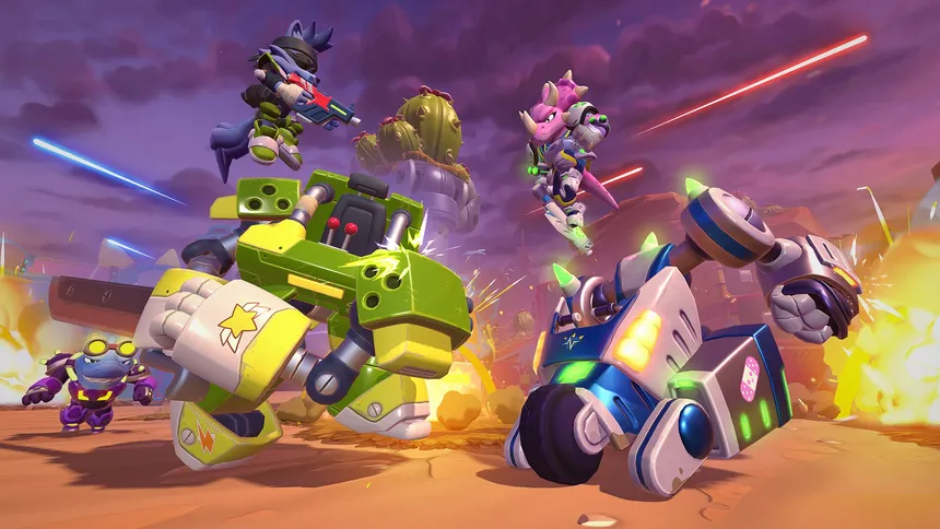 Скриншот 3 к игре BEAST : Bio Exo Arena Suit Team