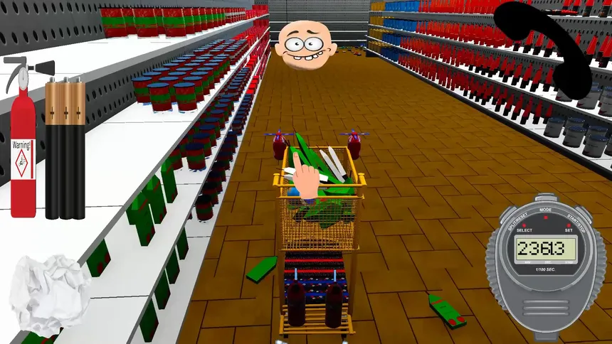 Скриншот 1 к игре Super Market Brawl