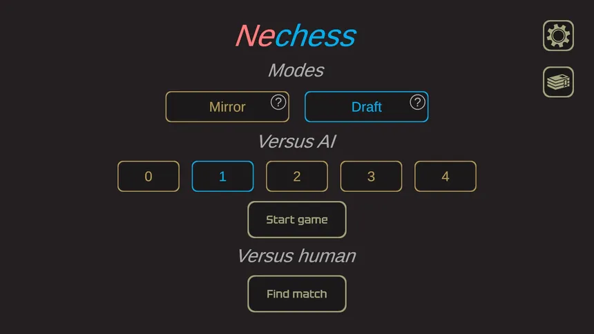 Скриншот 1 к игре Nechess