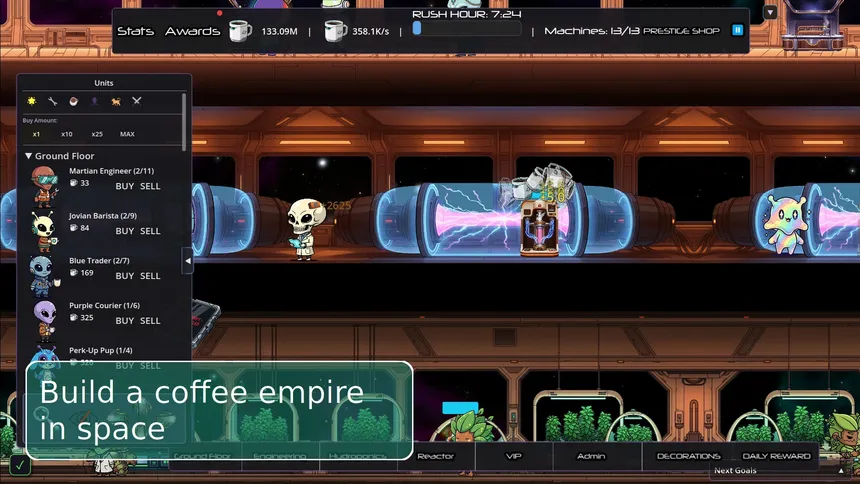 Скриншот 1 к игре Starbrew Station