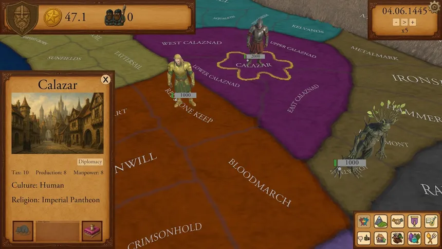 Скриншот 3 к игре Quill & Sword: Fate of Eryndor