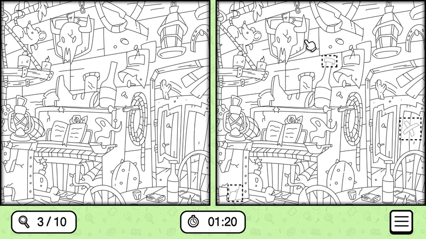 Скриншот 4 к игре There's No Differences: Santa