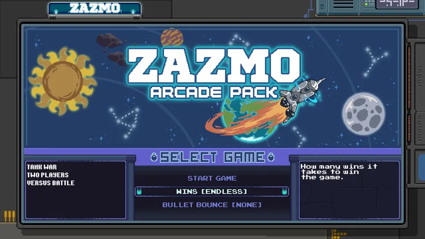 Скриншот 1 к игре Zazmo Arcade Pack