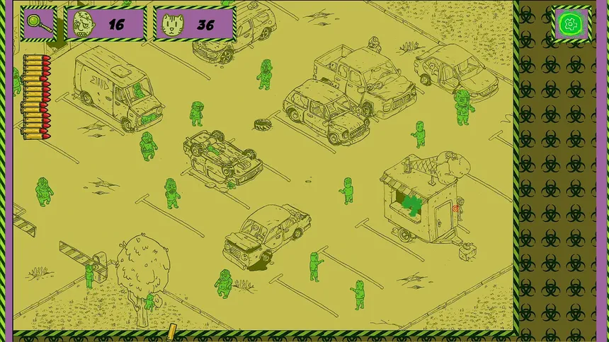 Скриншот 1 к игре Cats vs Zombies