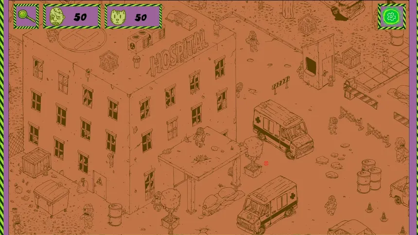 Скриншот 2 к игре Cats vs Zombies