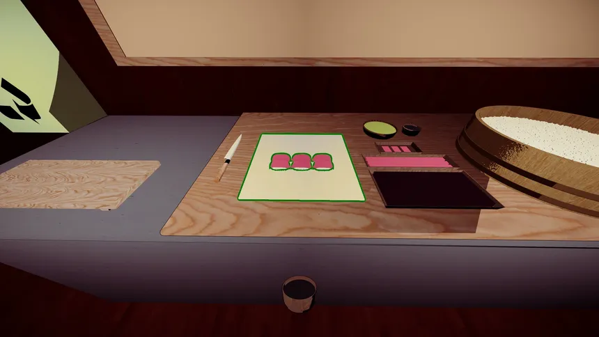 Скриншот 1 к игре The Sushi Restaurant
