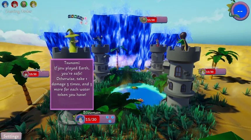 Скриншот 1 к игре Wild Wizard War