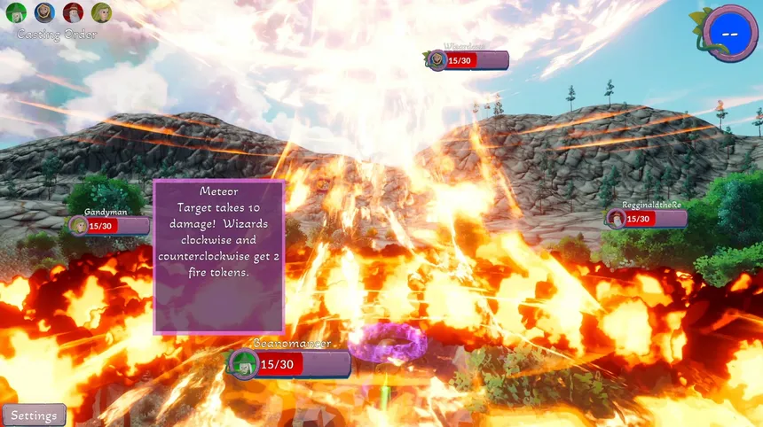 Скриншот 3 к игре Wild Wizard War