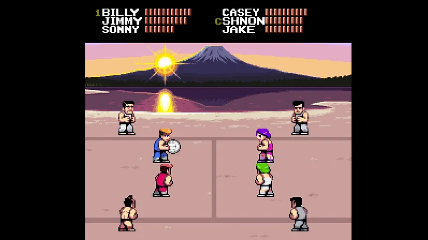 Скриншот 1 к игре Double Dragon Dodgeball