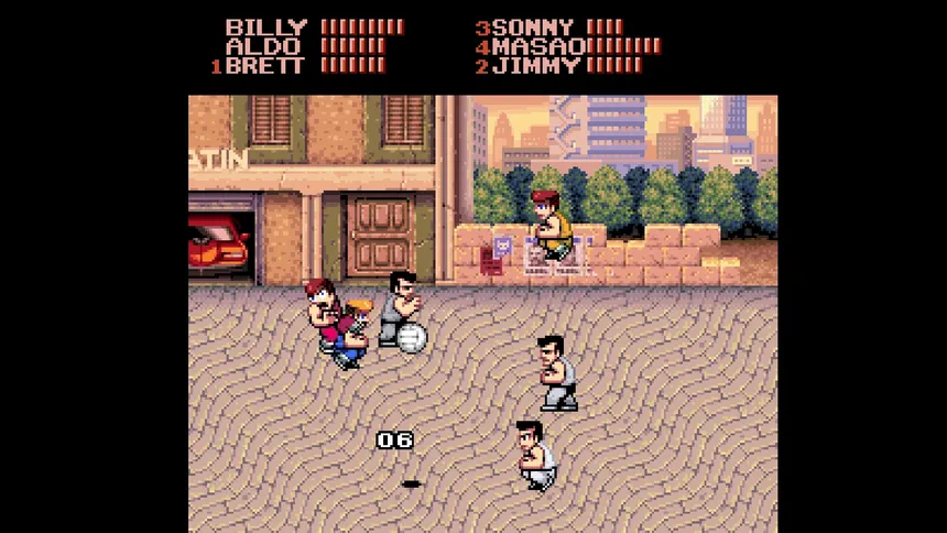 Скриншот 5 к игре Double Dragon Dodgeball
