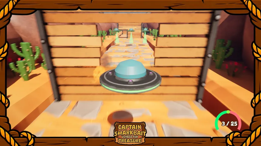 Скриншот 2 к игре Captain Sharkbait: Voyage for Treasure